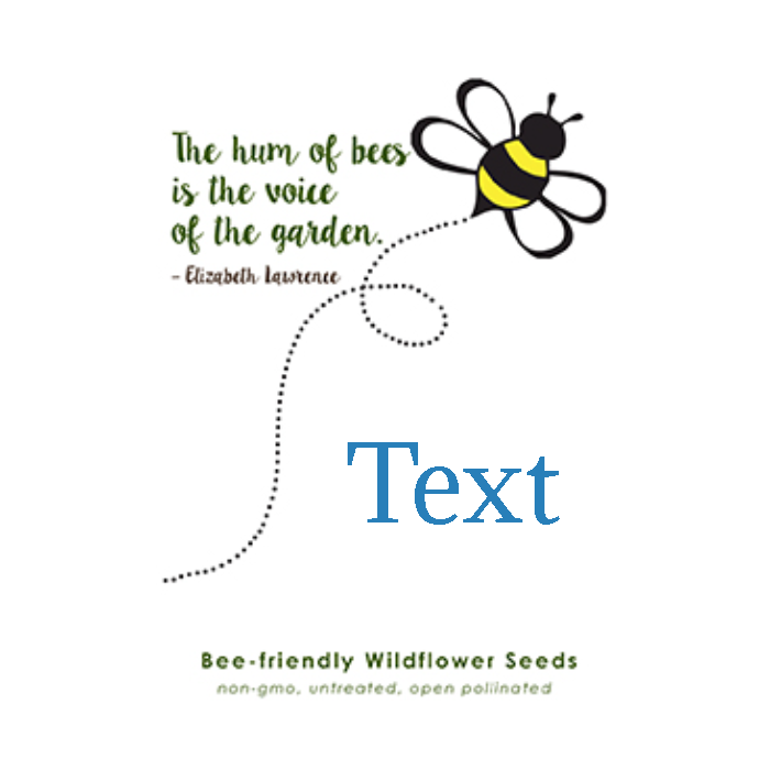 Buzzing Bee Wildflower Seed Favor
