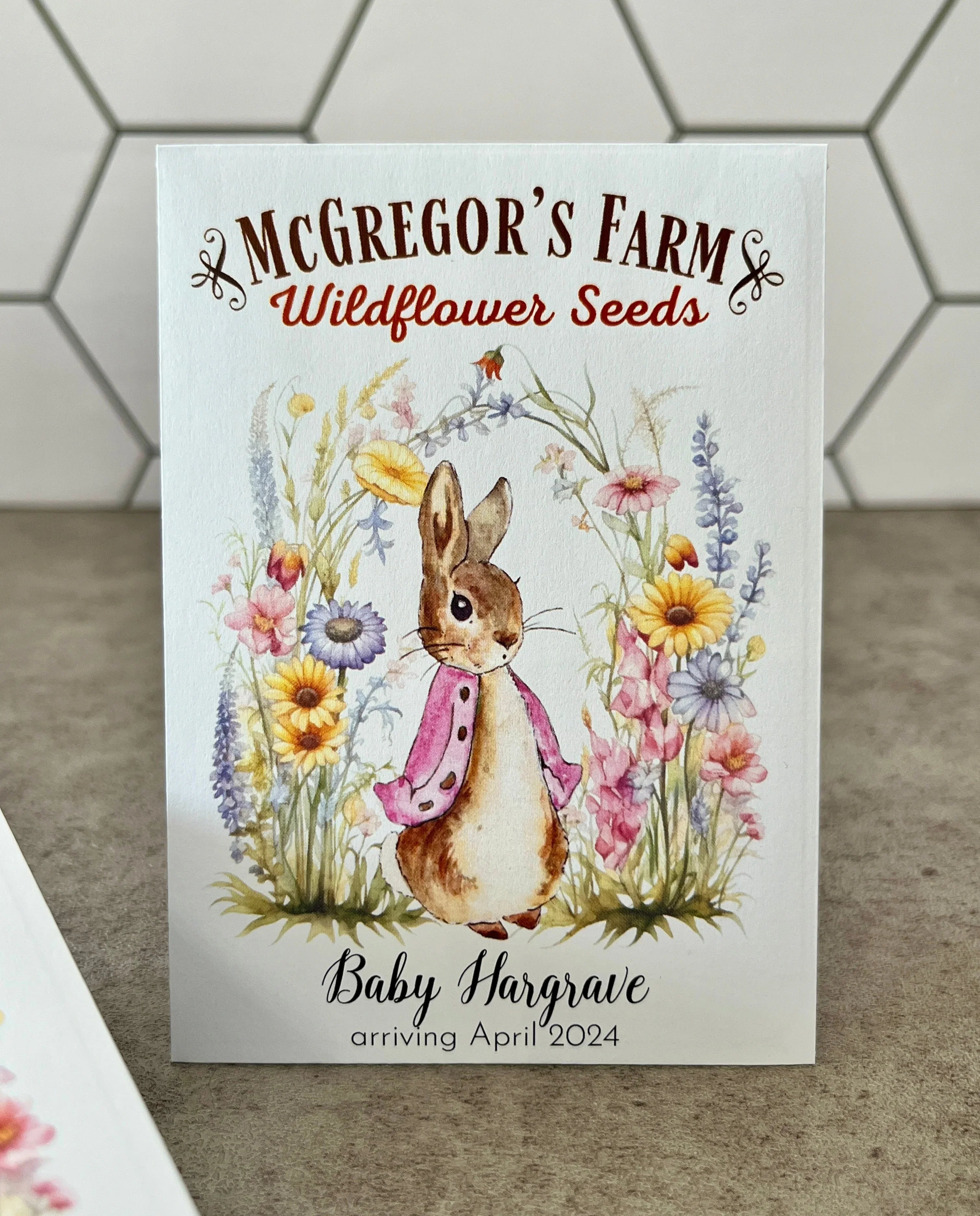 Peter Rabbit Seed Favors | Bloom Street Packets