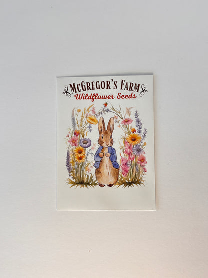 Blue Vintage Bunny Baby Shower or Birth Announcement