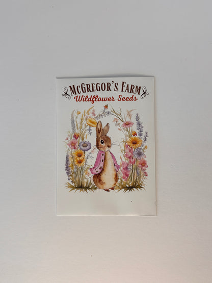 Pink Vintage Bunny Baby Shower or Birth Announcement