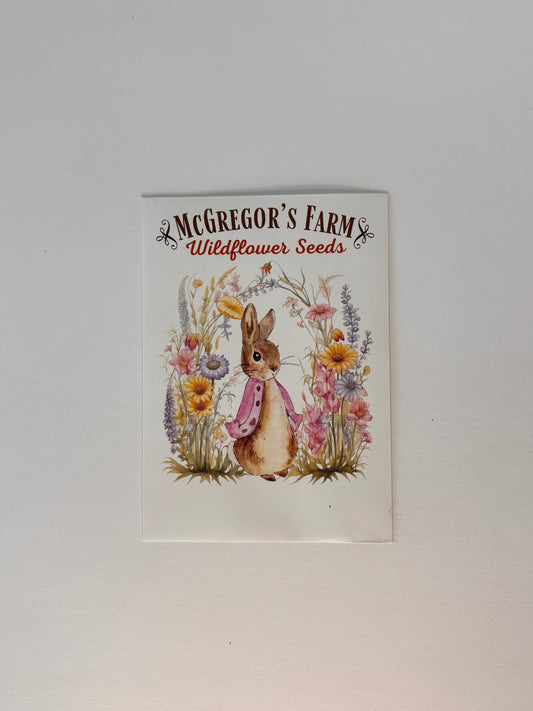 Pink Vintage Bunny Baby Shower or Birth Announcement