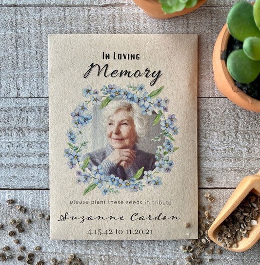 Forget-me-Not Wreath