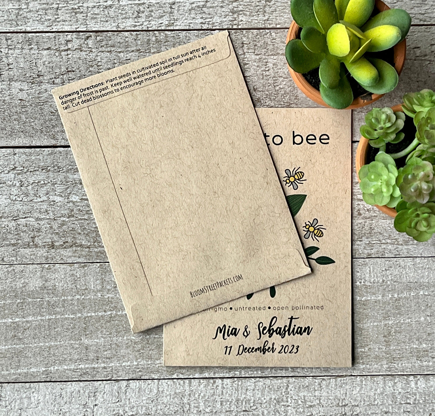 Meant To Bee Wildflower Seed Packet