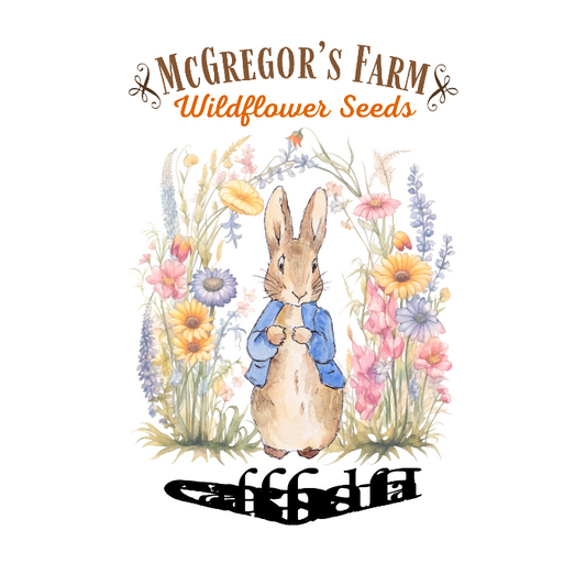 Blue Vintage Bunny Baby Shower or Birth Announcement