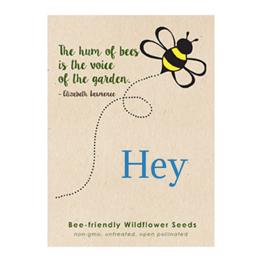 Buzzing Bee Wildflower Seed Favor